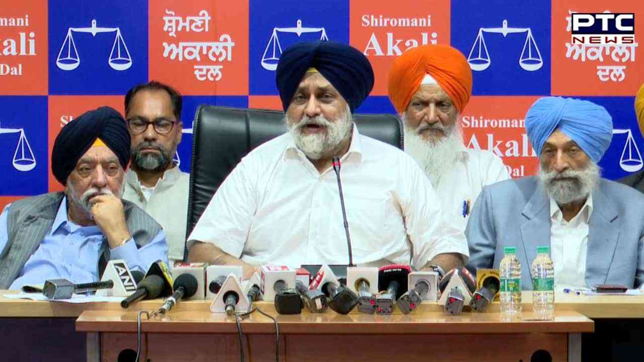 Sukhbir Singh Badal on Ajnala clash: ਪੰਜਾਬ ਵਿੱਚ ਚੱਲ ਰਿਹਾ ਗੁੰਡਾ ਰਾਜ : ਸੁਖਬੀਰ ਸਿੰਘ ਬਾਦਲ