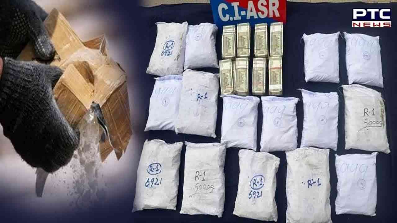 Amritsar: Police recover 15 Kg heroin, money from juvenile; probe on to nab mastermind