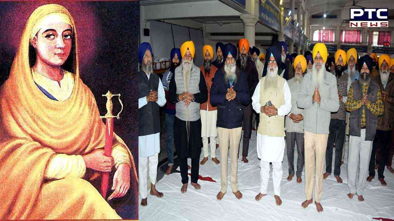 ਗੁਰਦੁਆਰਾ ਸ੍ਰੀ ਮੰਜੀ ਸਾਹਿਬ ਦੀਵਾਨ ਹਾਲ ਵਿਖੇ ਬੀਬੀ ਭਾਨੀ ਜੀ ਦਾ ਜਨਮ ਦਿਹਾੜਾ ਮਨਾਇਆ