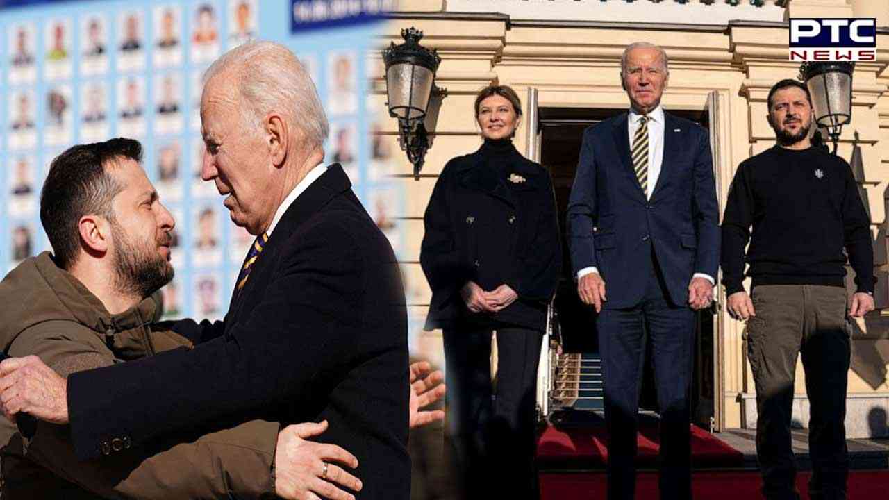 Biden in Kyiv: US reiterates its 'unwavering commitment to Ukraine's territorial integrity'