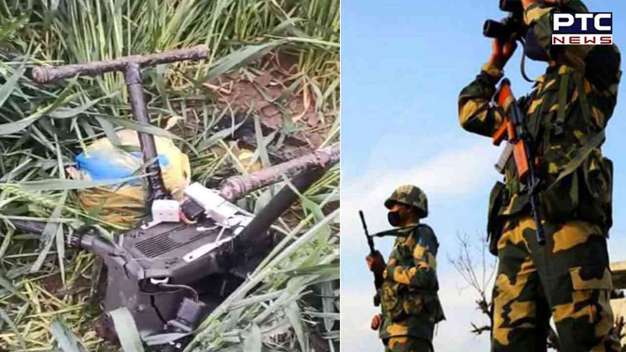 BSF shoots down Pak drone in Gurdaspur, seizes narcotics