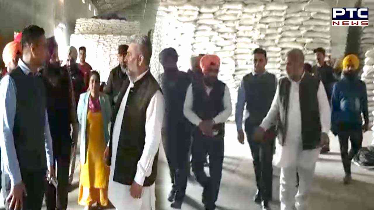 Patiala: Lal Chand Kataruchak conducts surprise checking of godowns
