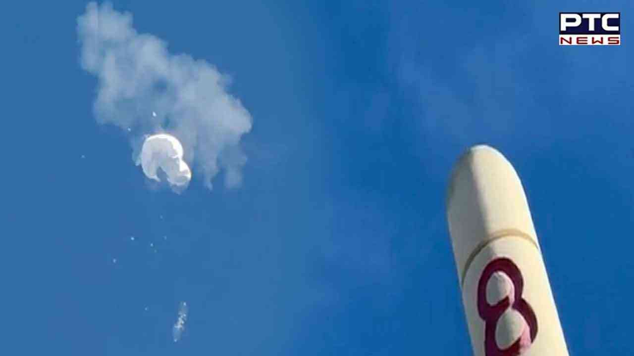 Suspected Chinese spy balloon shot down off Carolina Coast