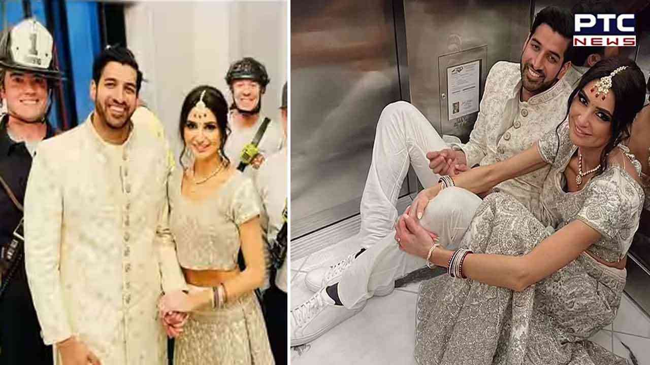 Indian-origin couple gets stuck in lift in US; misses their reception