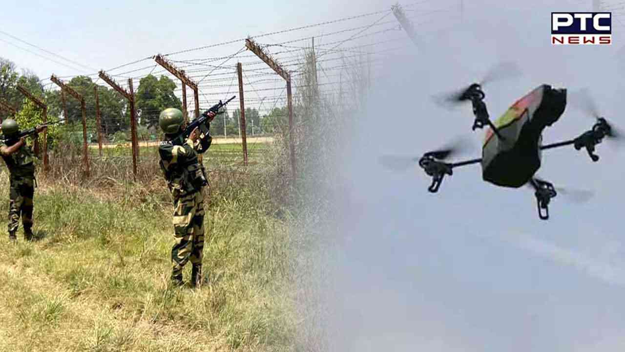 BSF spots Pakistani drone in Punjab’s Gurdaspur, returns after troops open fire