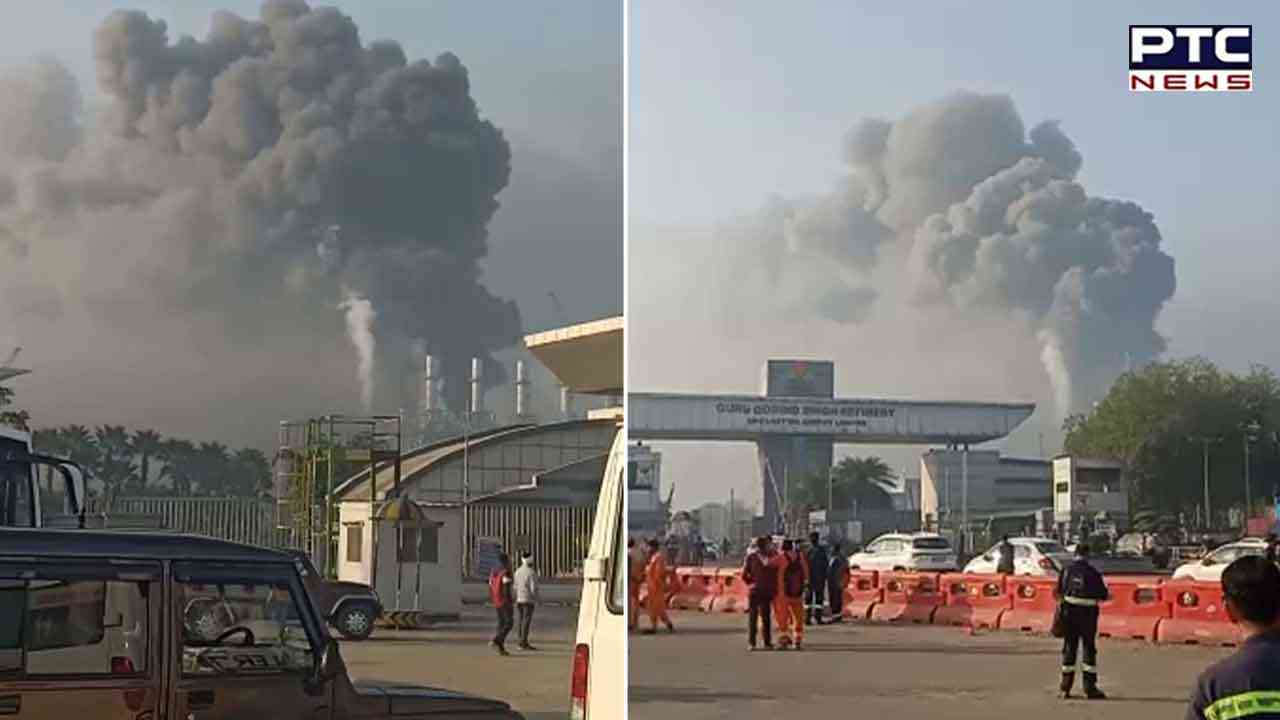 Bathinda Refinery Fire: ਬਠਿੰਡਾ 'ਚ ਸ੍ਰੀ ਗੁਰੂ ਗੋਬਿੰਦ ਸਿੰਘ ਰਿਫਾਇਨਰੀ 'ਚ ਲੱਗੀ ਭਿਆਨਕ ਅੱਗ, ਕਾਬੂ ਪਾਉਣ ਦੀਆਂ ਕੋਸ਼ਿਸ਼ਾਂ ਜਾਰੀ