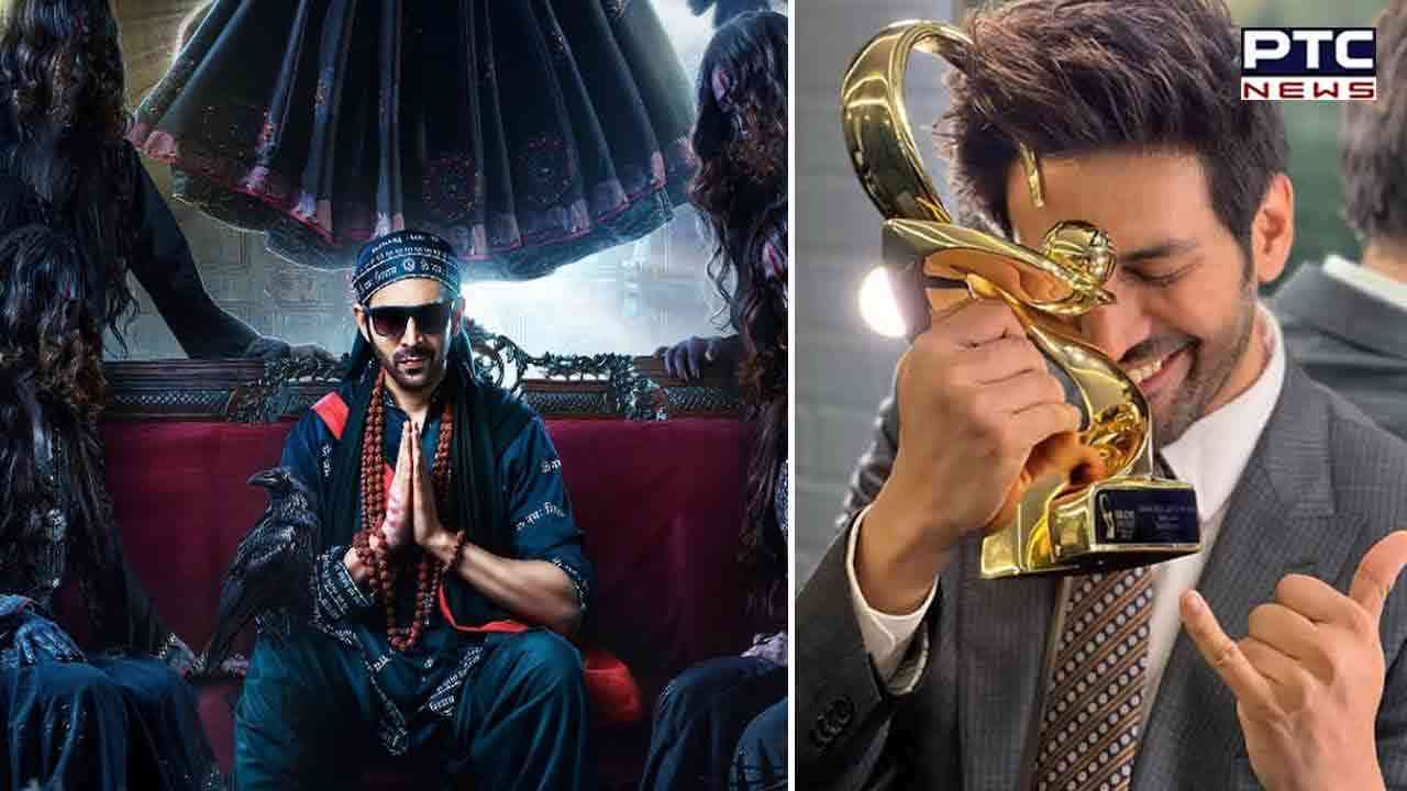 #RoohBaba will always be special, says Kartik Aaryan as he bags 'Best Actor' award for 'Bhool Bhulaiyaa 2'