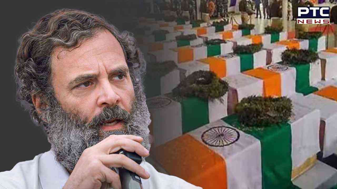 Rahul Gandhi pays tribute to soldiers who laid down their lives in deadly attack