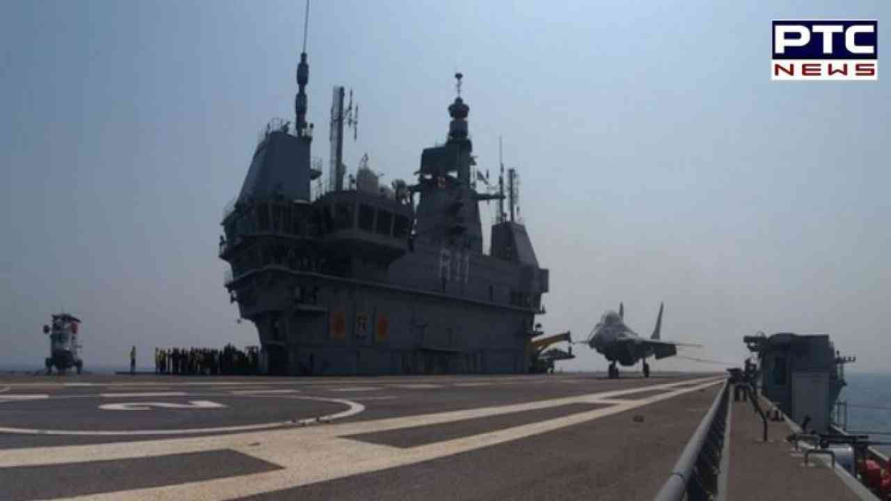 Historical! INS Vikrant hosts maiden landing of MiG-29K jets