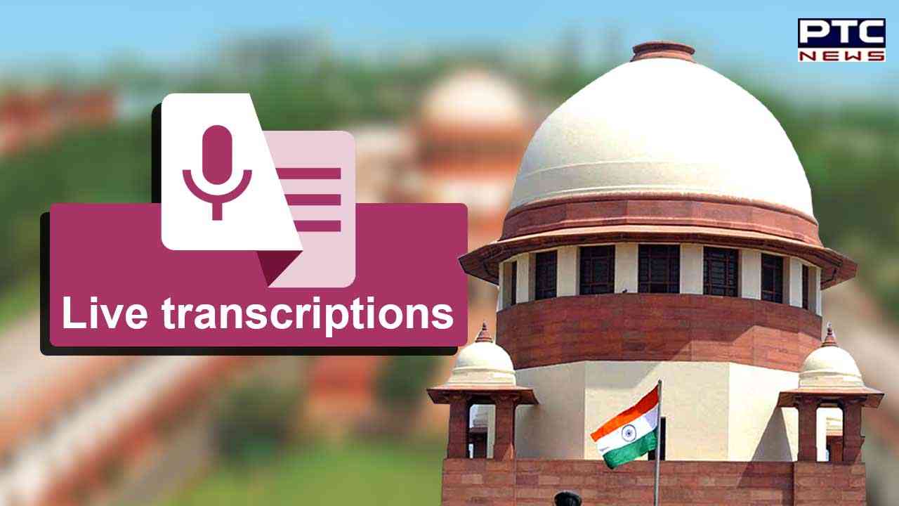 In a first, SC begins AI-aided live transcription of proceedings