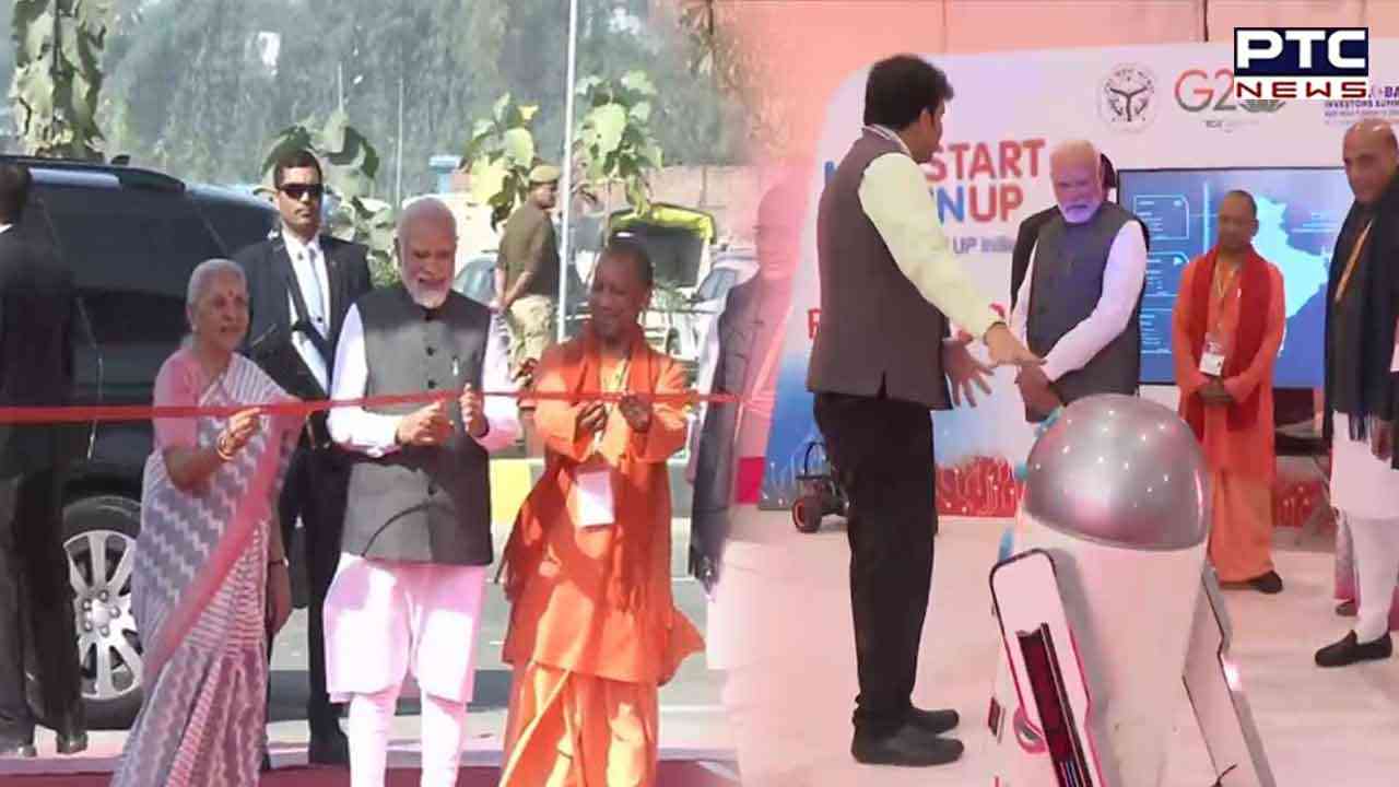 UP Global Investors Summit 2023: PM Modi arrives in Lucknow to inaugurate summit