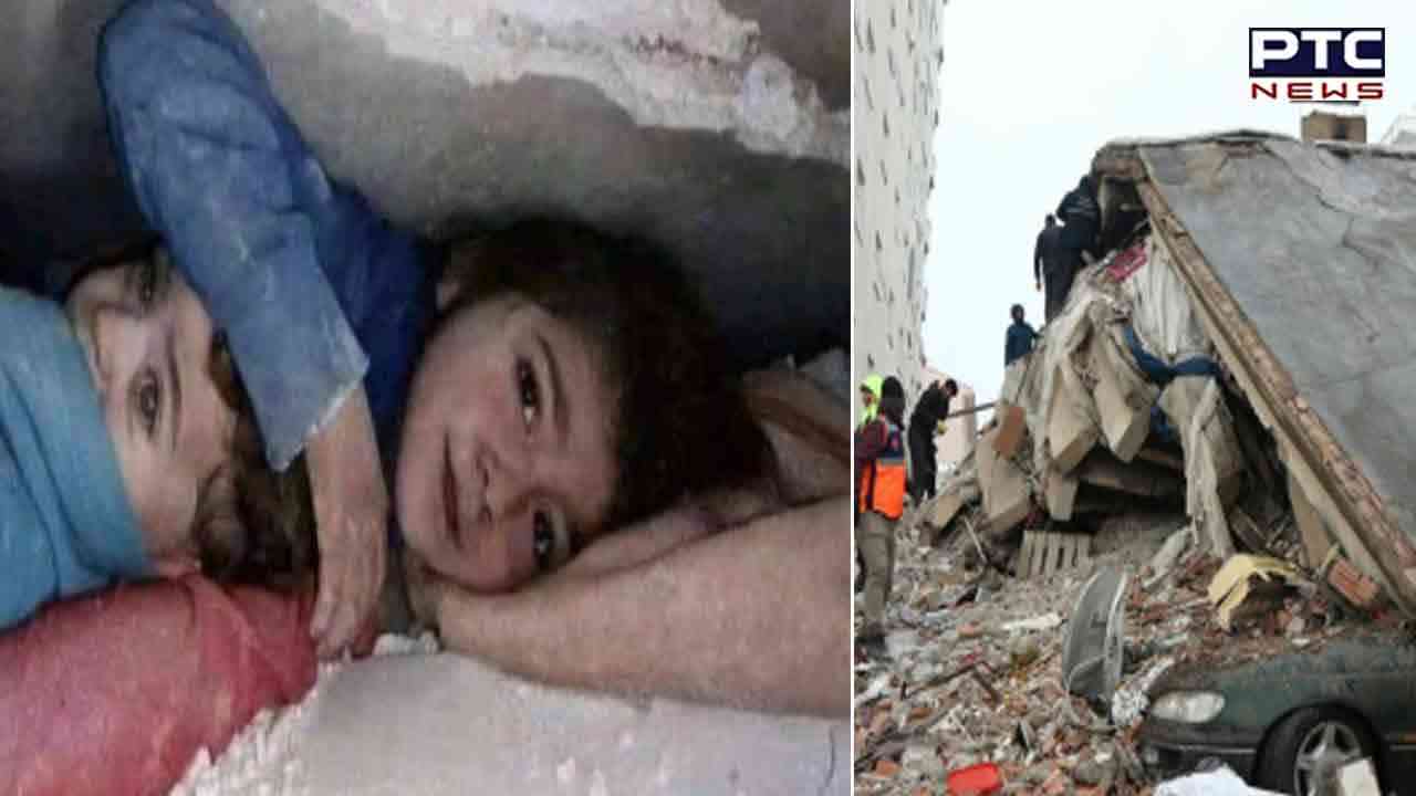 Turkey, Syria earthquake: 7-yr-old girl protecting younger brother under rubble melting internet
