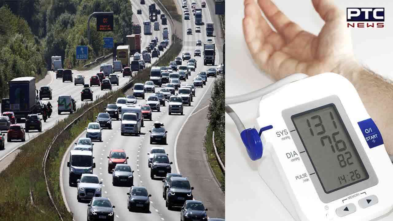 Traffic noise linked to high blood pressure, says study