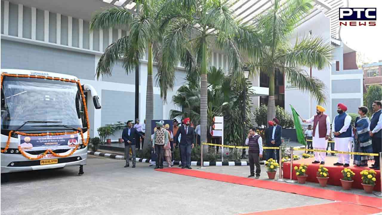 Punjab CM Mann flags off second batch of principals for training to Singapore