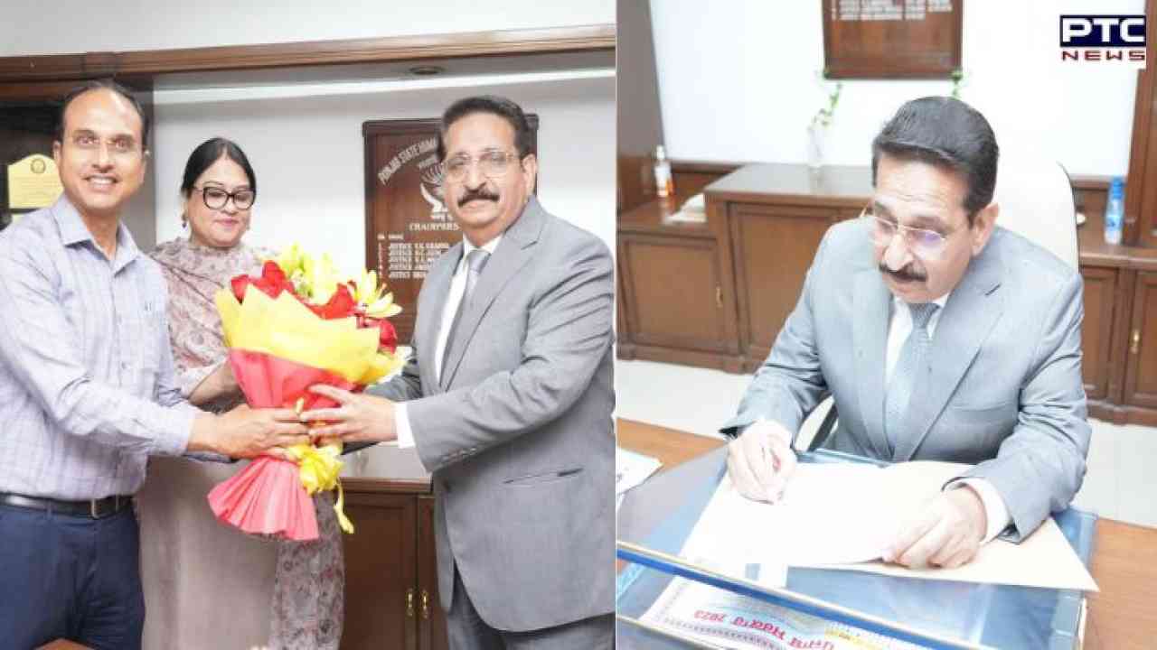 Justice Sant Prakash assumes charge as Chairman of Punjab State Human Rights Commission
