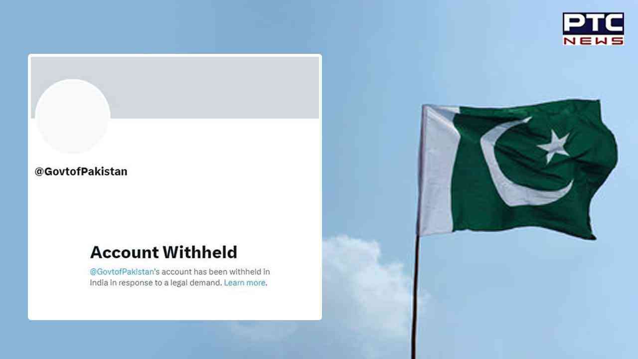 Pak Govt Twitter Ban In India: ਭਾਰਤ ਦੀ ਪਾਕਿਸਤਾਨ ਖਿਲਾਫ ਵੱਡੀ ਕਾਰਵਾਈ, ਪਾਕਿ ਸਰਕਾਰ ਦੇ ਟਵਿੱਟਰ ਅਕਾਊਂਟ 'ਤੇ ਲਗਾਈ ਪਾਬੰਦੀ
