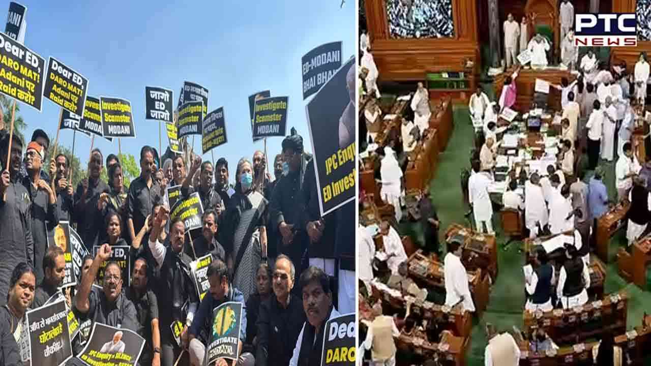 Ruckus in Parliament: Both Houses adjourned few minutes after commencement