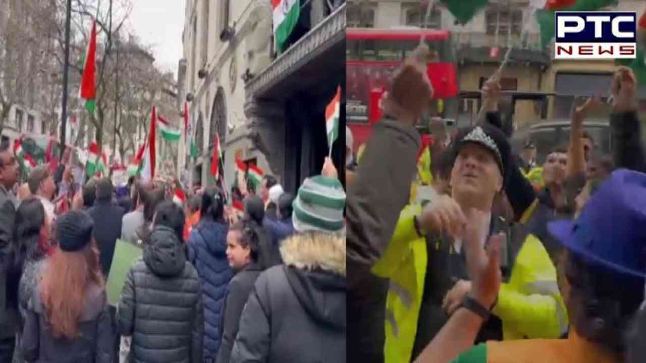 UK: 'We demand action, not statements...' Indian diaspora comes out in solidarity with Tricolour