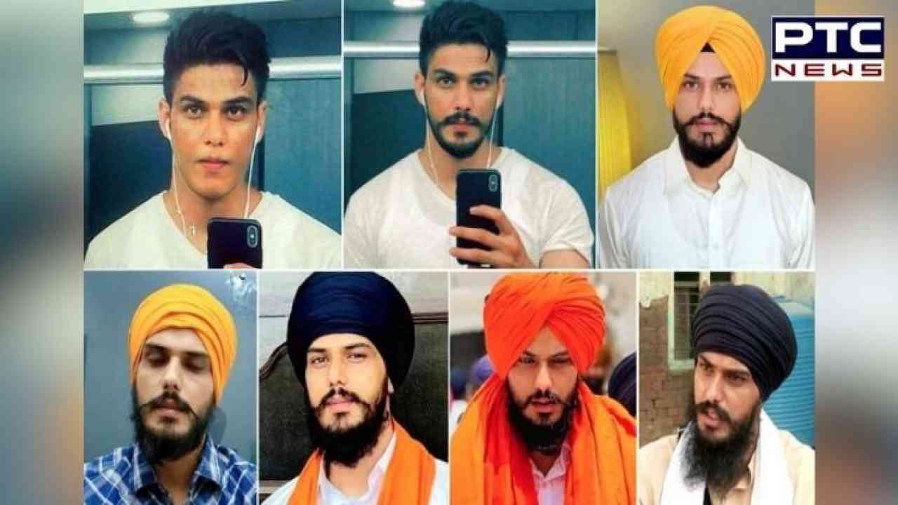 Punjab Police release photos of Amritpal Singh in 'different attires', seek help for arrest