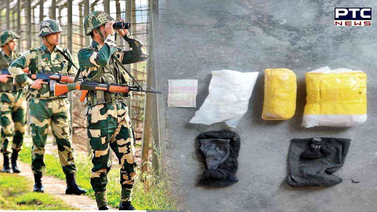 BSF troops recovers 2 kg heroin from Tarn Taran, Amritsar
