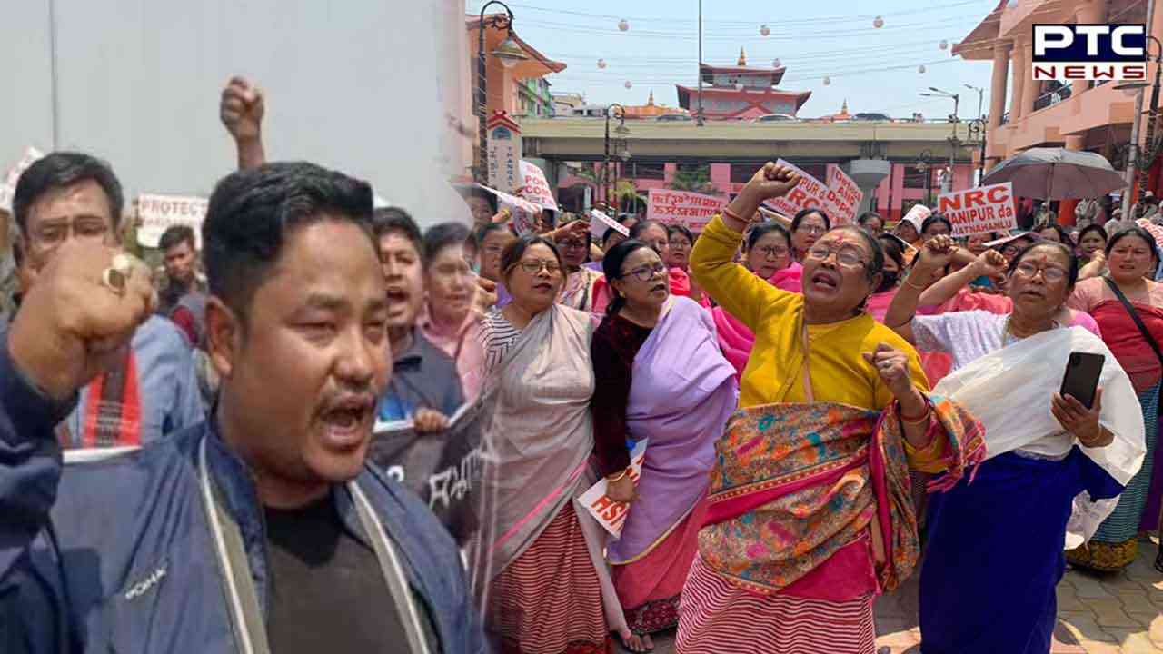 Manipur: Massive protest over demand for NRC, many injured amid clash with cops