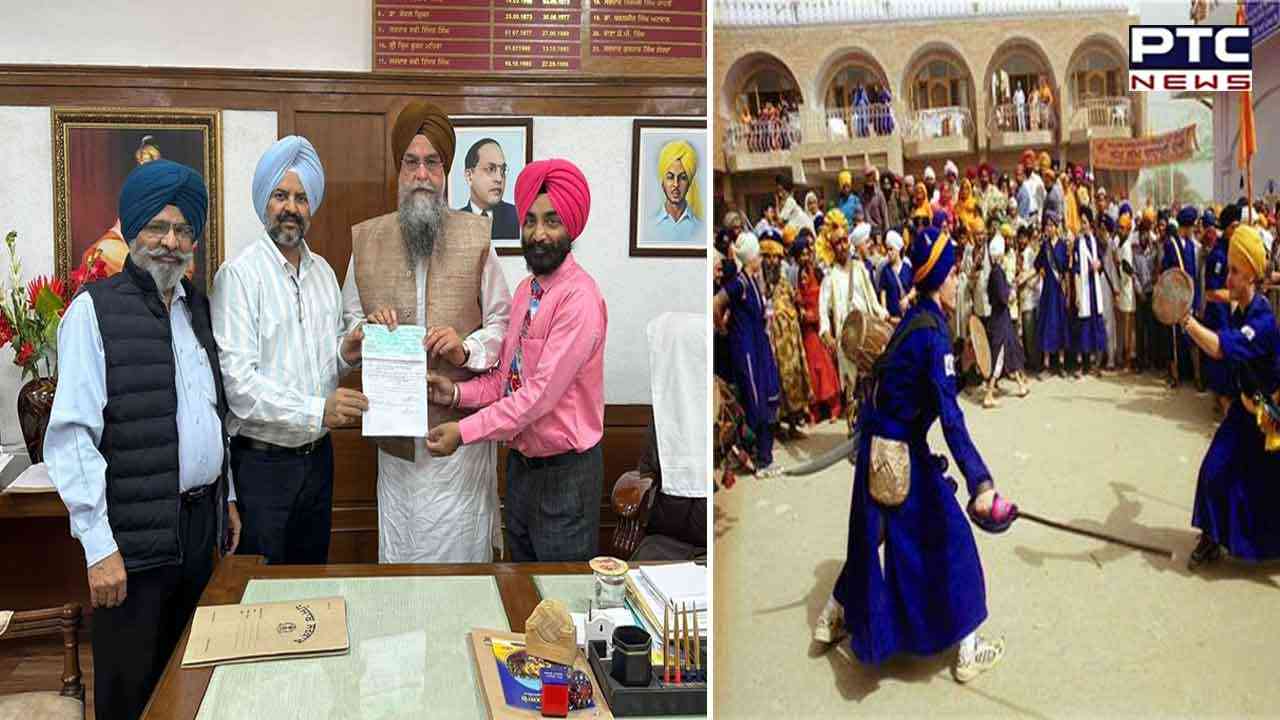 ਵਿਧਾਨ ਸਭਾ ਸਪੀਕਰ ਕੁਲਤਾਰ ਸੰਧਵਾਂ ਨੇ ਪੰਜਾਬ ਗੱਤਕਾ ਐਸੋਸੀਏਸ਼ਨ ਨੂੰ ਸੌਂਪਿਆ 2 ਲੱਖ ਦਾ ਚੈੱਕ