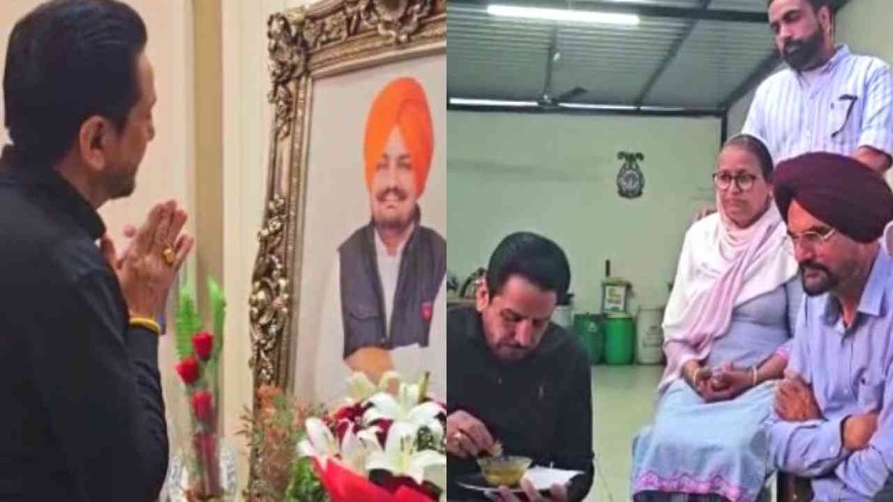 Gurdas Maan met Moosewala Family: ਮੂਸੇਵਾਲਾ ਦੇ ਘਰ ਪਹੁੰਚੇ ਗੁਰਦਾਸ ਮਾਨ, ਮਾਪਿਆਂ ਨਾਲ ਕੀਤਾ ਦੁੱਖ ਸਾਂਝਾ