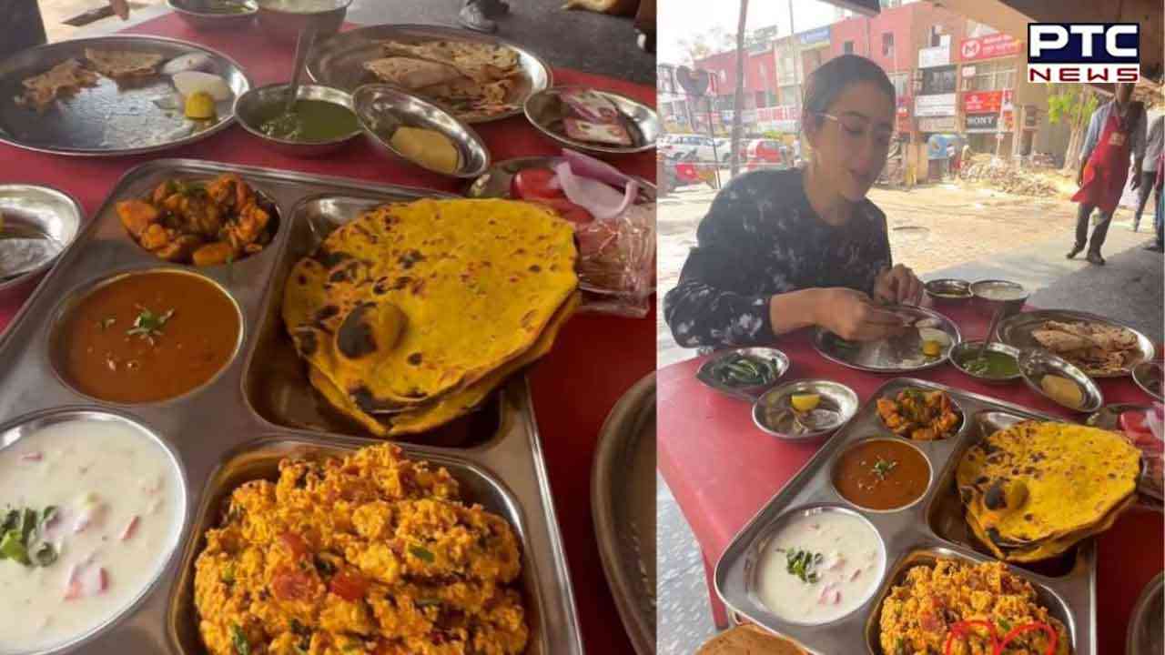 Sara Ali Khan enjoys autorickshaw ride, desi food on Punjab trip