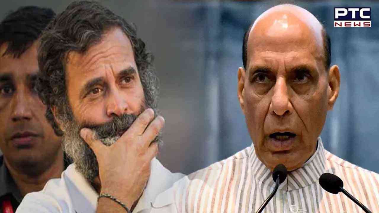 Rajnath Singh hits out at Rahul Gandhi, says ‘Words deadlier than weapons’