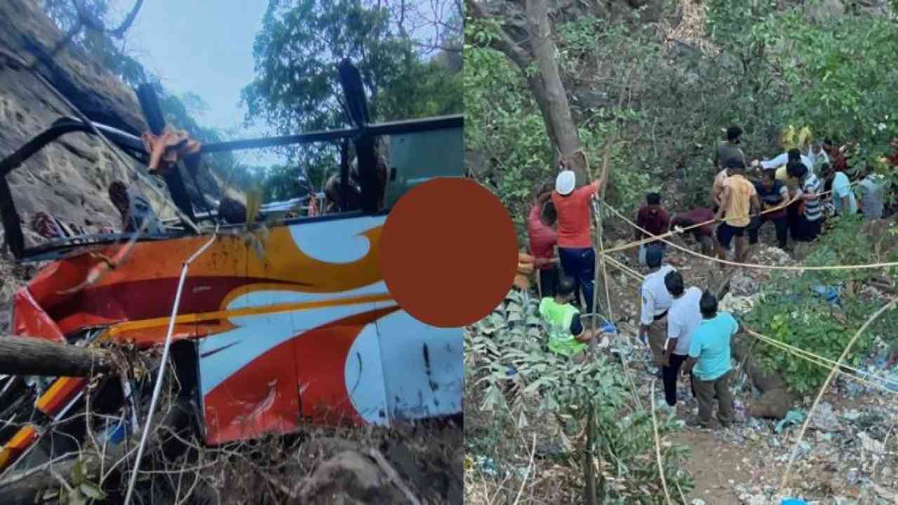 Maharashtra: ਸਵਾਰੀਆਂ ਨਾਲ ਭਰੀ ਬੱਸ ਖੱਡ ‘ਚ ਡਿੱਗੀ, 12 ਦੀ ਮੌਤ 25 ਜ਼ਖਮੀ