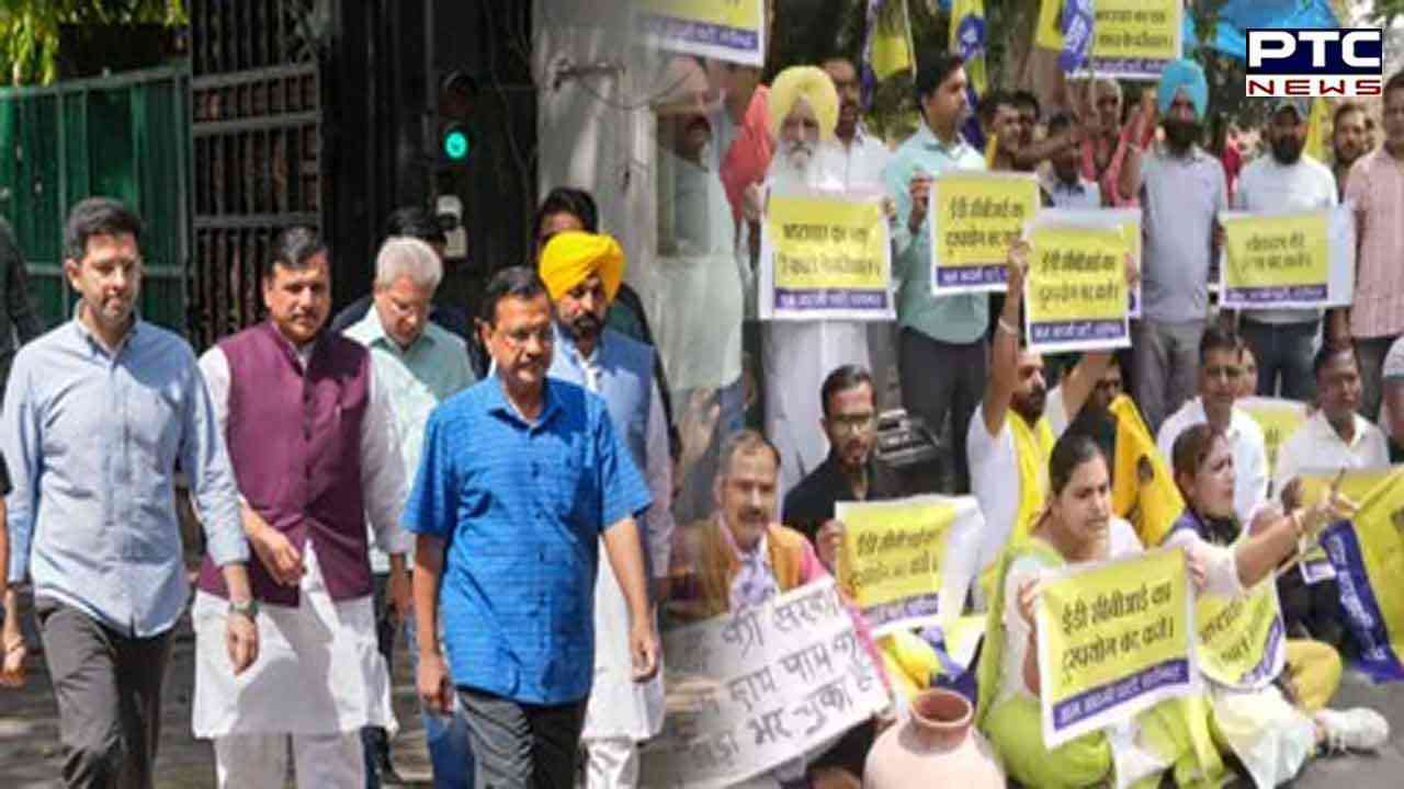 Kejriwal's CBI questioning: Punjab ministers stopped from entering Delhi, claims AAP