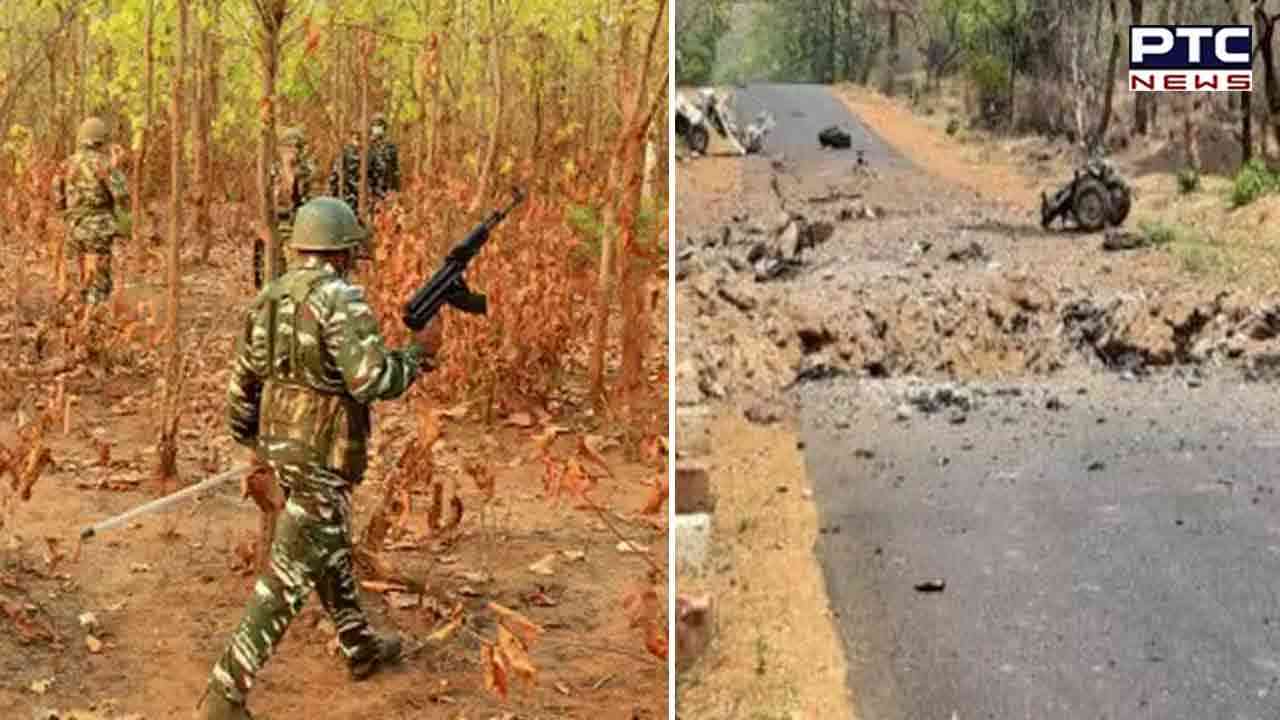 Chhattisgarh Maoist attack: 10 cops, one civilian killed in blast in Dantewada