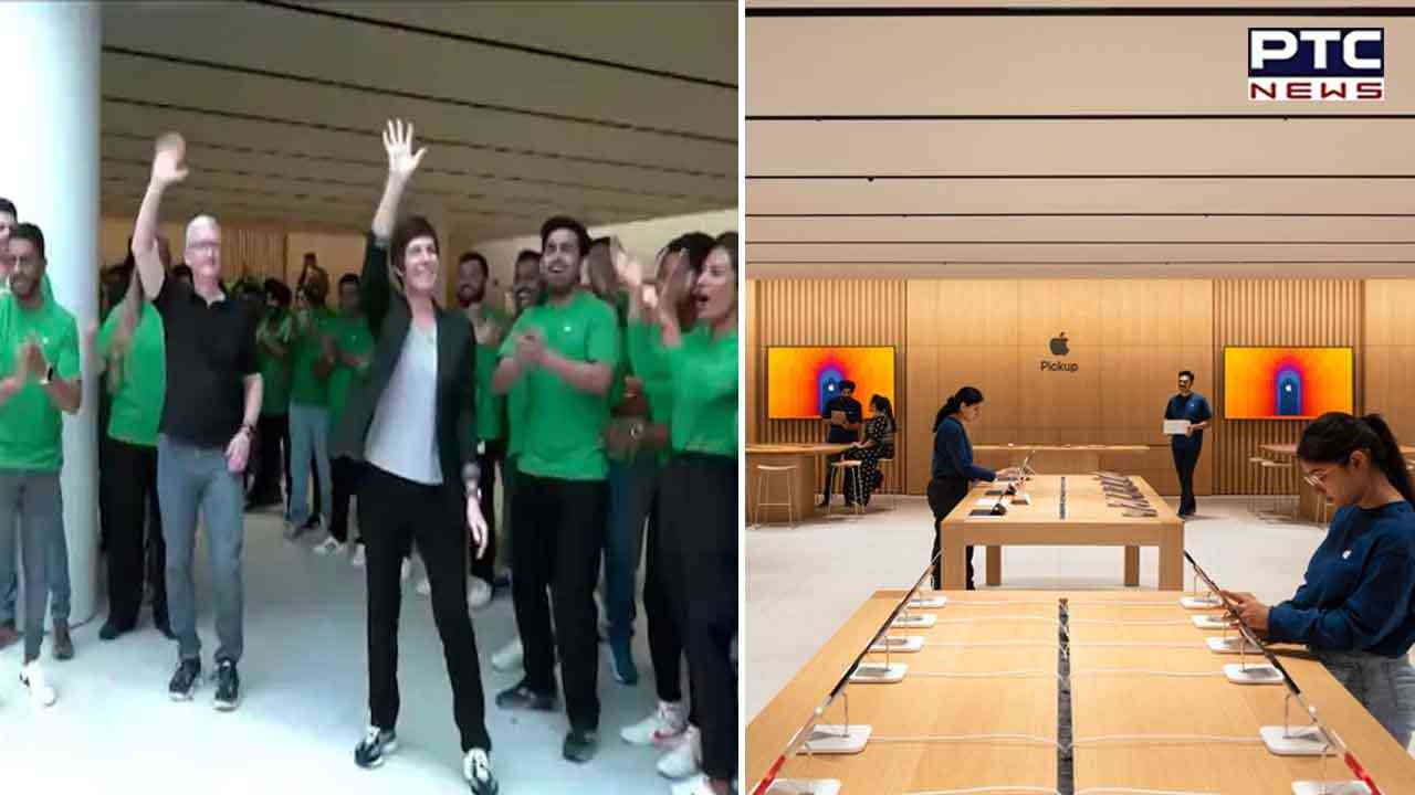 Apple store in India: Apple CEO Tim Cook opens India’s second retail store in Delhi