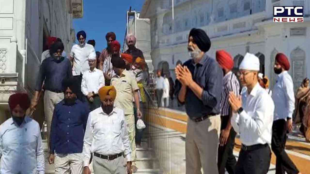 DGP Gaurav Yadav: ਸ੍ਰੀ ਦਰਬਾਰ ਸਾਹਿਬ ਨੇ ਨਤਮਸਤਕ ਹੋਏ DGP ਗੌਰਵ ਯਾਦਵ, ਸਰਬੱਤ ਦੇ ਭਲੇ ਦੀ ਕੀਤੀ ਅਰਦਾਸ