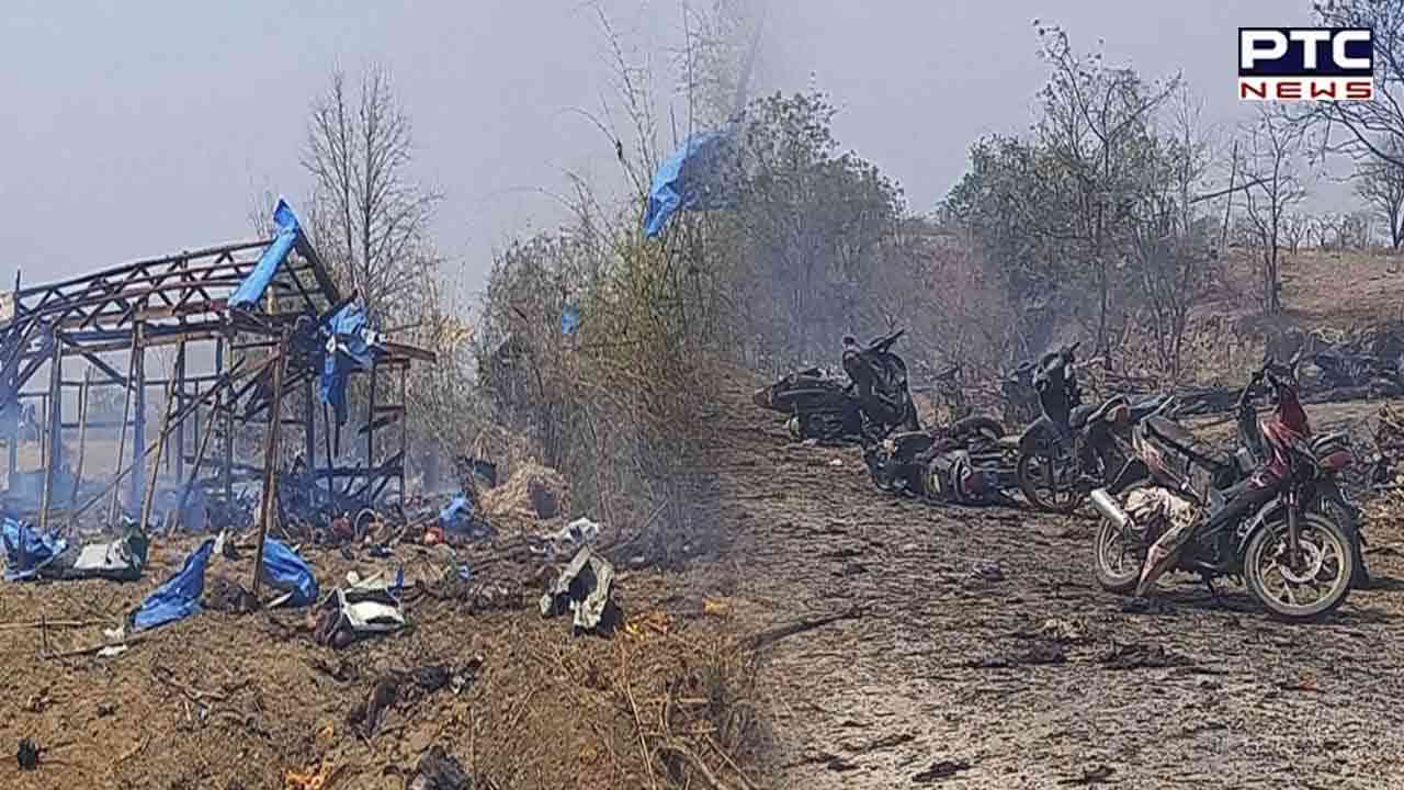 Myanmar Airstrike: Junta confirms air strike in Pazigyi village resulted in 100 deaths