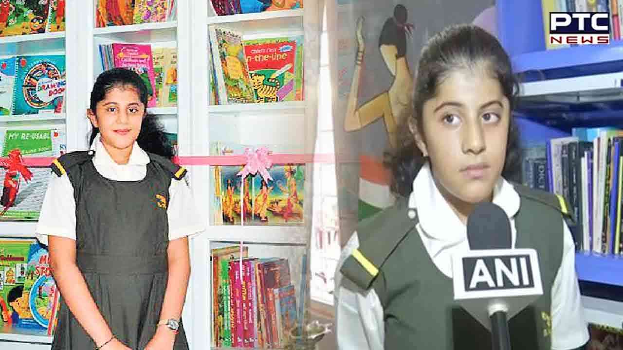 This Hyderabad's 11-year-old girl owns three libraries!