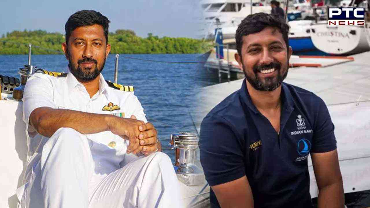 5 years after defying death, Indian Navy sailor Abhilash Tomy finishes second in solo around the world yacht race