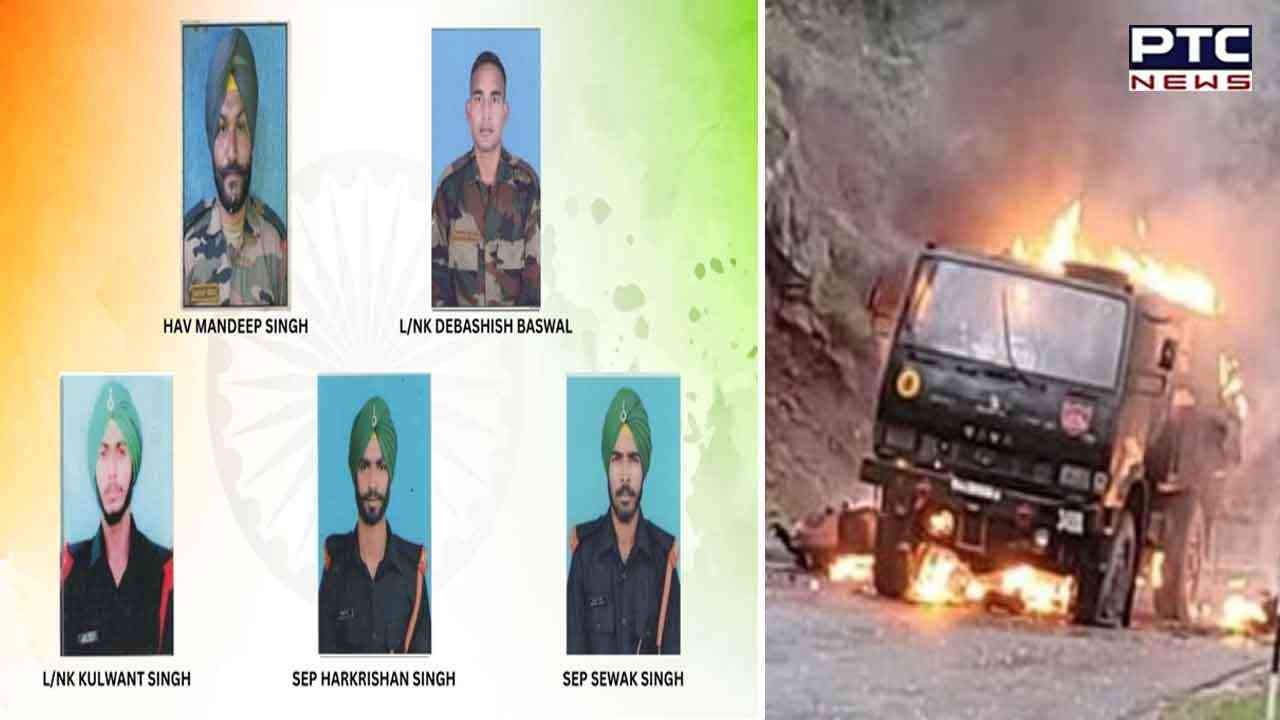 Poonch terror attack: Punjab's four jawans among those killed; White Knight Corps pays tribute