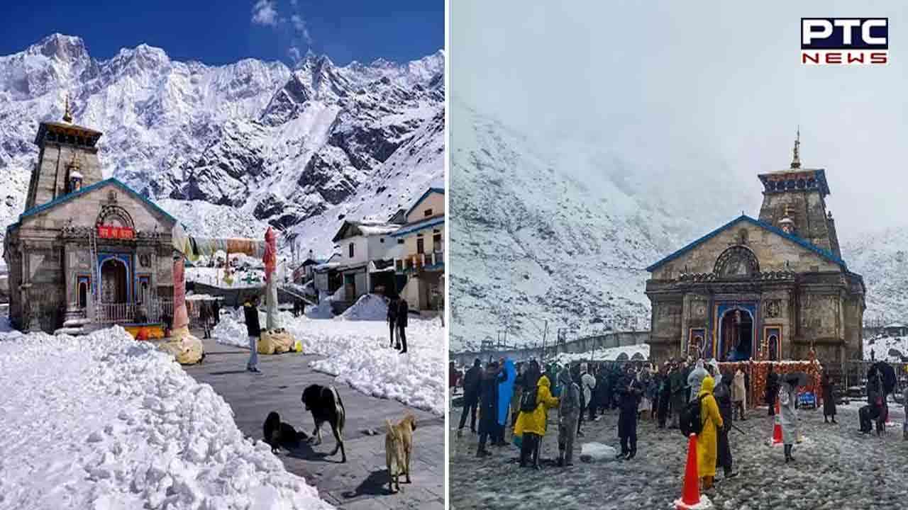 केदारनाथ धाम 2023: हर हर महादेव के जयकारे से गूंज उठा केदारनाथ धाम, हेलीकॉप्टर से हुई पुष्पवर्षा, देखें वीडियो