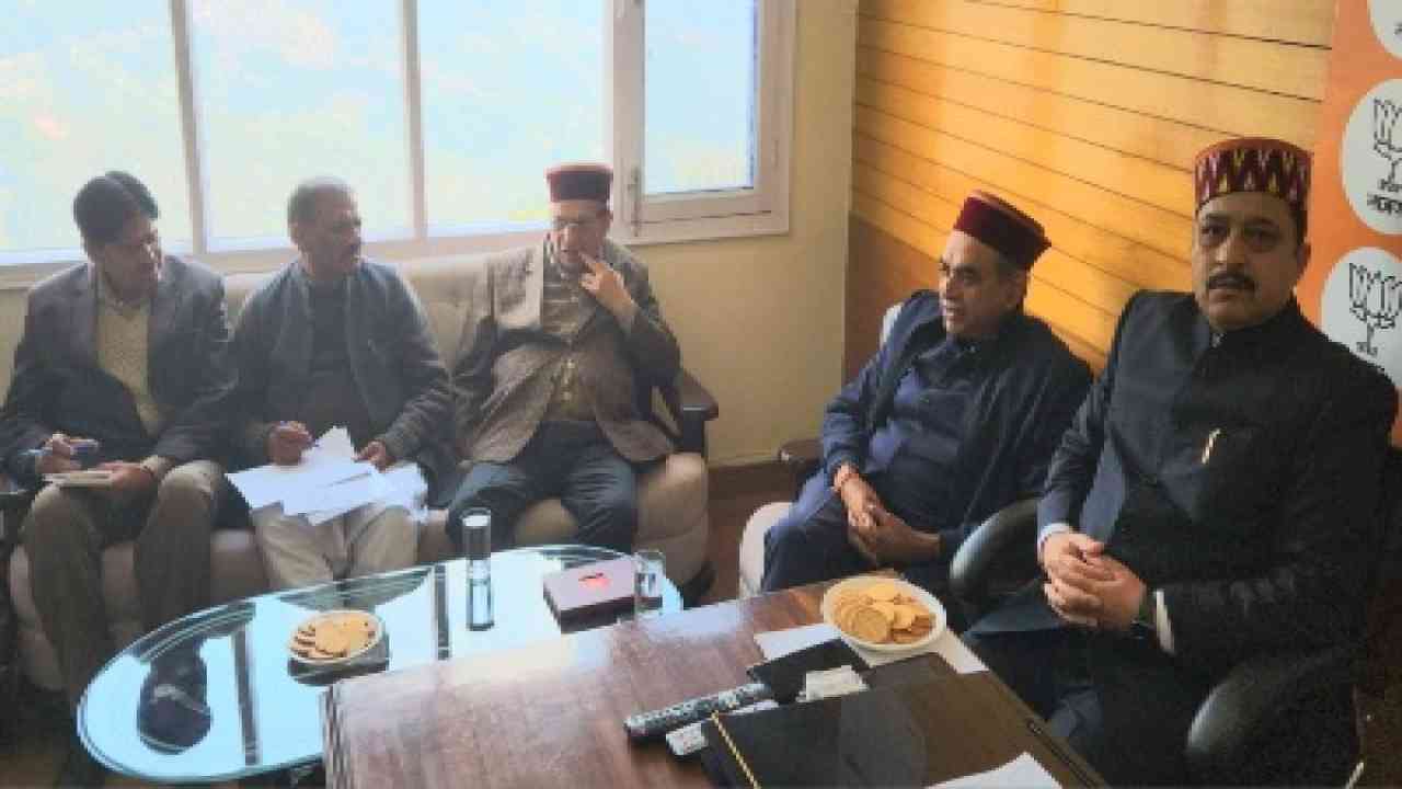 शिमला: नगर निगम चुनाव में BJP 12 अप्रैल को सभी 34 वार्डों के प्रत्याशियों की करेगी घोषणा- टंडन