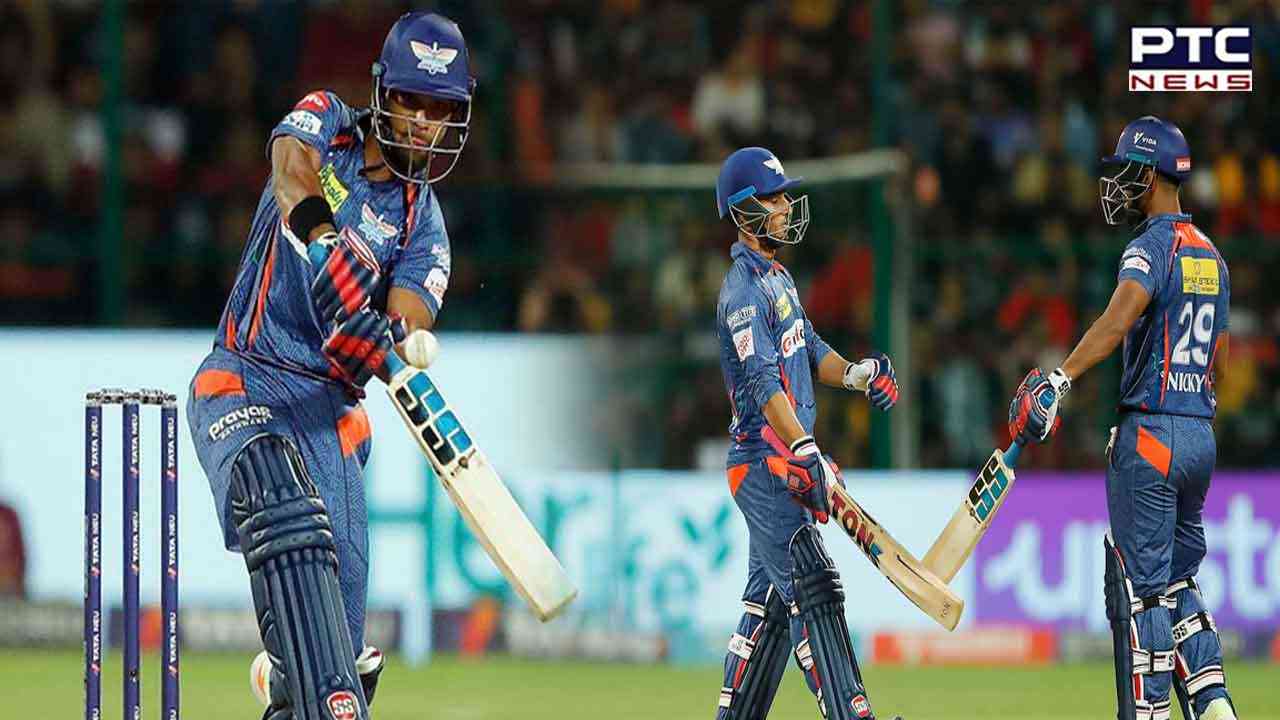 IPL 2023 : Nicholas Pooran smashes fastest fifty of IPL 2023 to lift LSG to victory