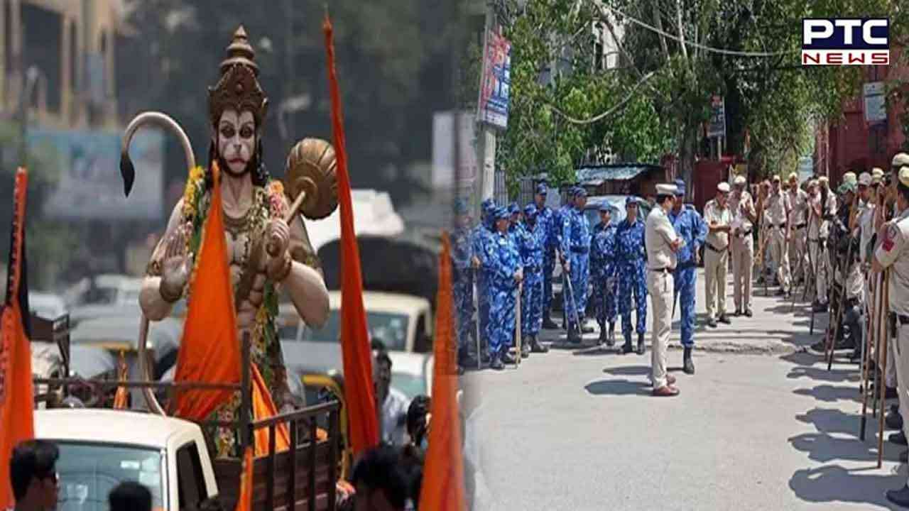 Hanuman Jayanti 2023: Delhi police permits Shobha Yatra within certain distance in Jahangirpuri