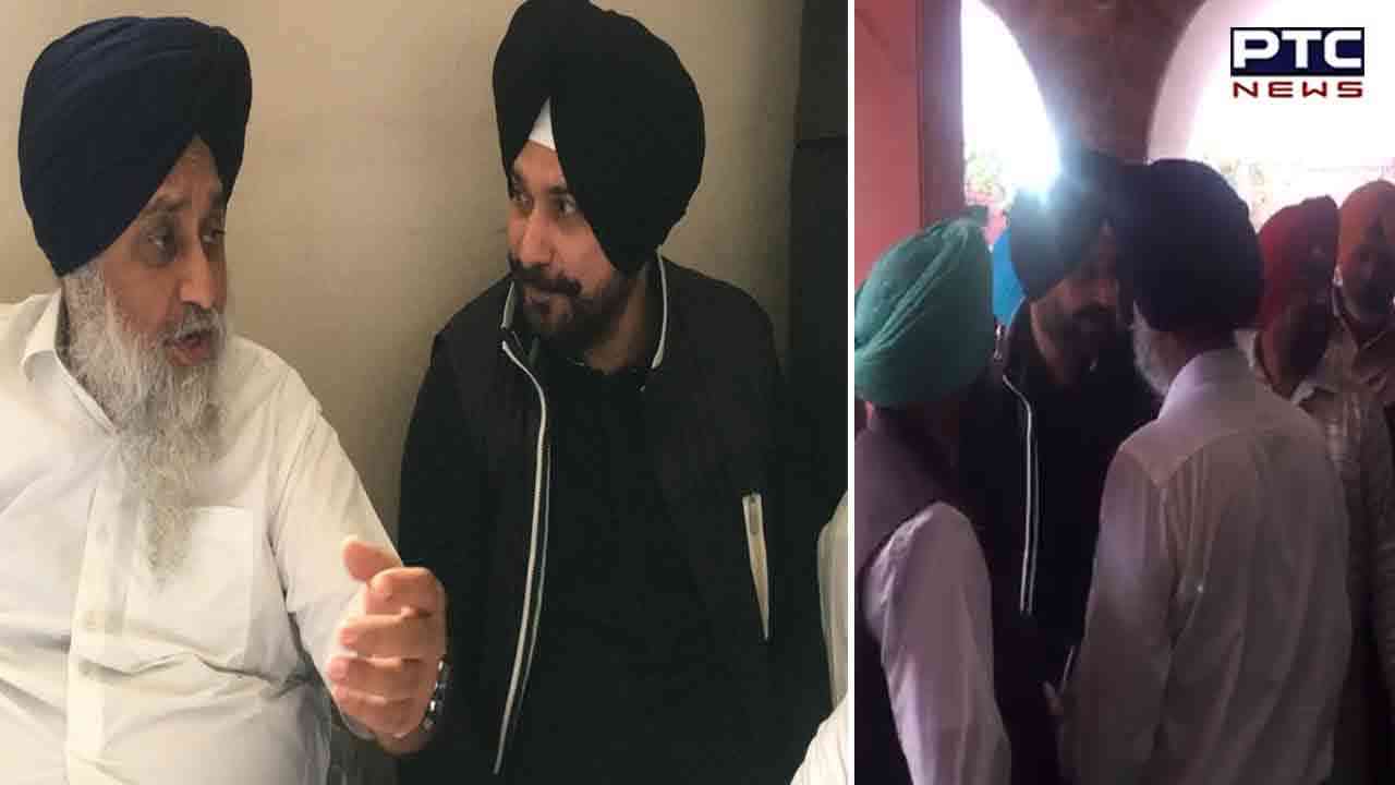 Parkash Singh Badal: ਸਰਦਾਰ ਪ੍ਰਕਾਸ਼ ਸਿੰਘ ਬਾਦਲ ਦੇ ਦੇਹਾਂਤ 'ਤੇ ਨਵਜੋਤ ਸਿੱਧੂ ਨੇ ਸੁਖਬੀਰ ਸਿੰਘ ਬਾਦਲ ਨਾਲ ਅਫ਼ਸੋਸ ਕੀਤਾ ਜ਼ਾਹਿਰ