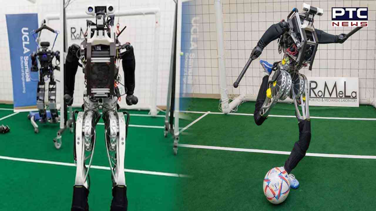 Meet ARTEMIS: 172-cm-tall soccer-playing humanoid robot that can maintain its balance against heavy kicks