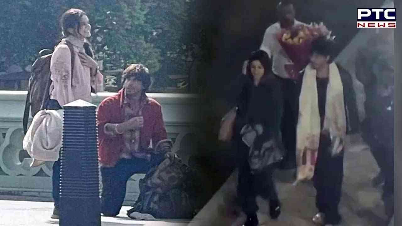 'Dunki' shooting:  SRK's videos and pictures from Kashmir go viral