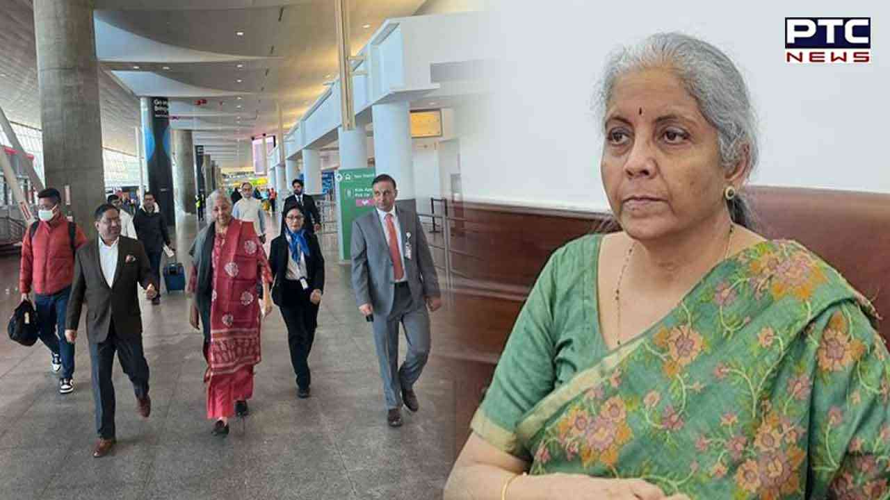 Nirmala Sitharaman US visit: Finance Minister arrives in Washington to attend G20 meetings