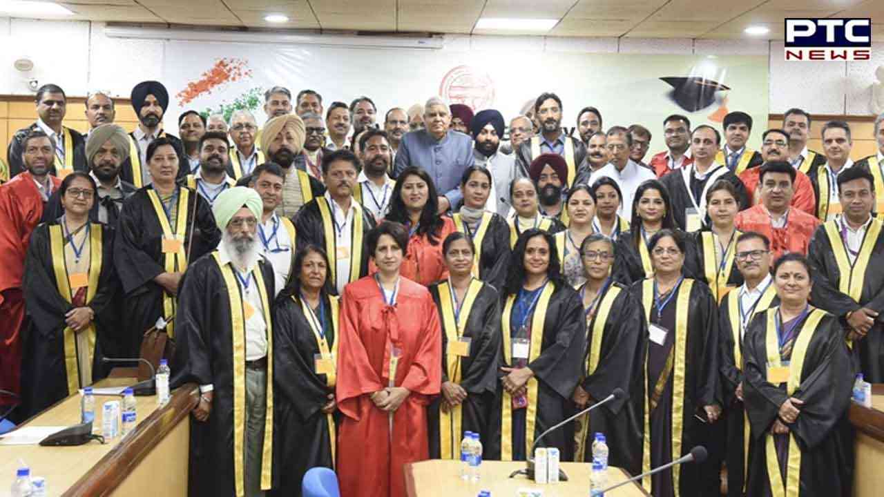 Panjab University: ‘Script the blueprint for New India at 2047,’ says Dhankhar