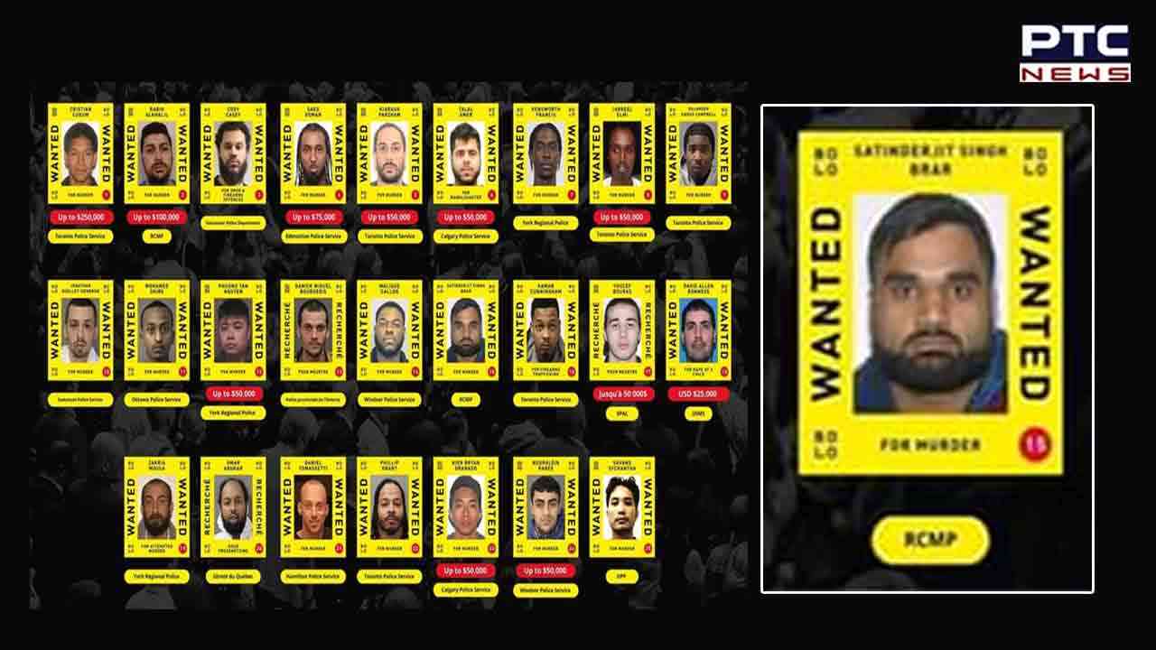 Most Wanted Gangster: ਕੈਨੇਡਾ 'ਚ ਮੋਸਟ ਵਾਂਟੇਡ ਗੈਂਗਸਟਰ ਗੋਲਡੀ ਬਰਾੜ, ਦੇਸ਼ ਦੇ ਟਾਪ 25 ਗੈਂਗਸਟਰਾਂ ਦੀ ਸੂਚੀ 'ਚ ਸ਼ਾਮਲ