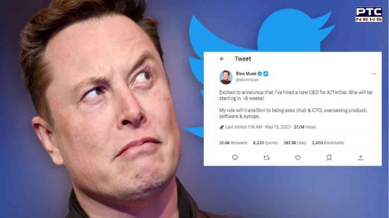 Elon Musk To Step Down As Twitter Ceo Know Who Will Be New Twitter Boss World News Ptc News 6294