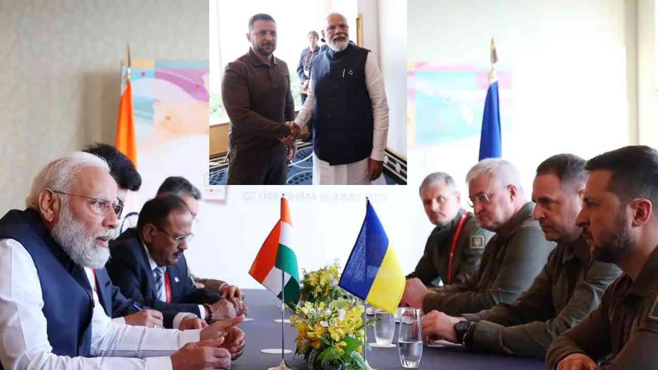 PM मोदी ने की यूक्रेन के राष्ट्रपति जेलेंस्की से मुलाकात, बोले- यूक्रेन युद्ध मेरे लिए मानवता का मुद्दा